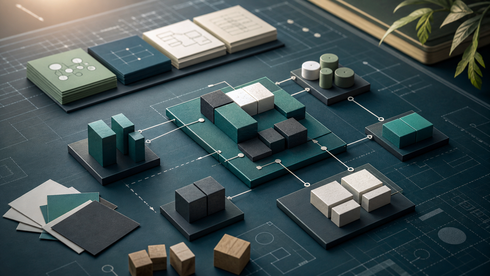 Software architecture planning on a workstation