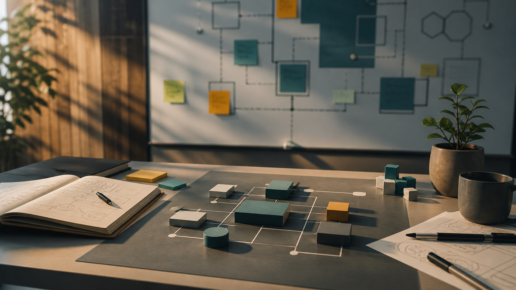 Technical architecture planning workspace
